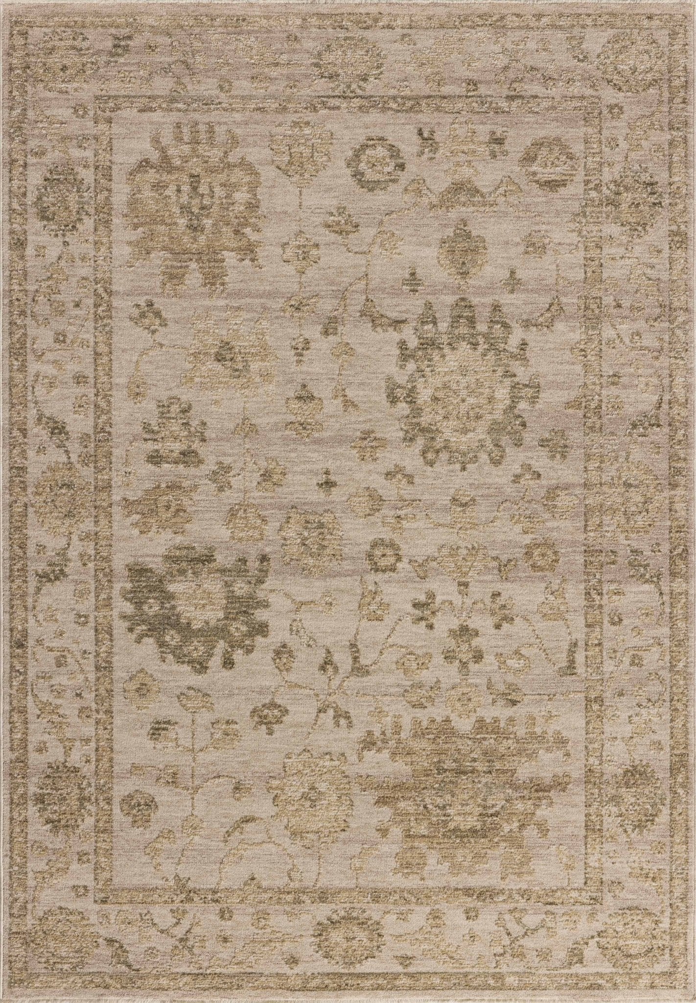 Loloi Willa Dove / Forest Area Rug White Cliff Studio Area Rug