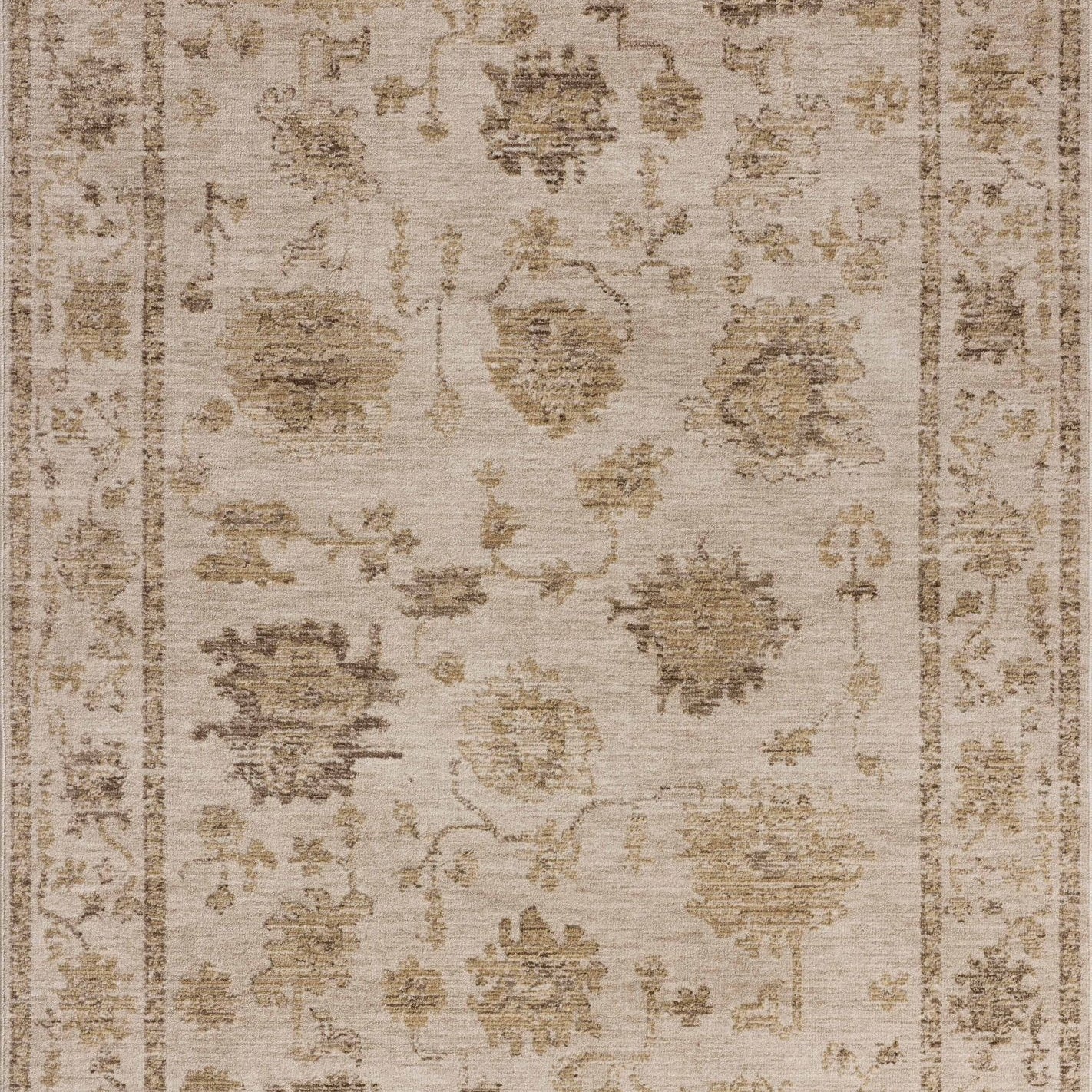 Loloi Willa Fog / Natural Area Rug White Cliff Studio Area Rug