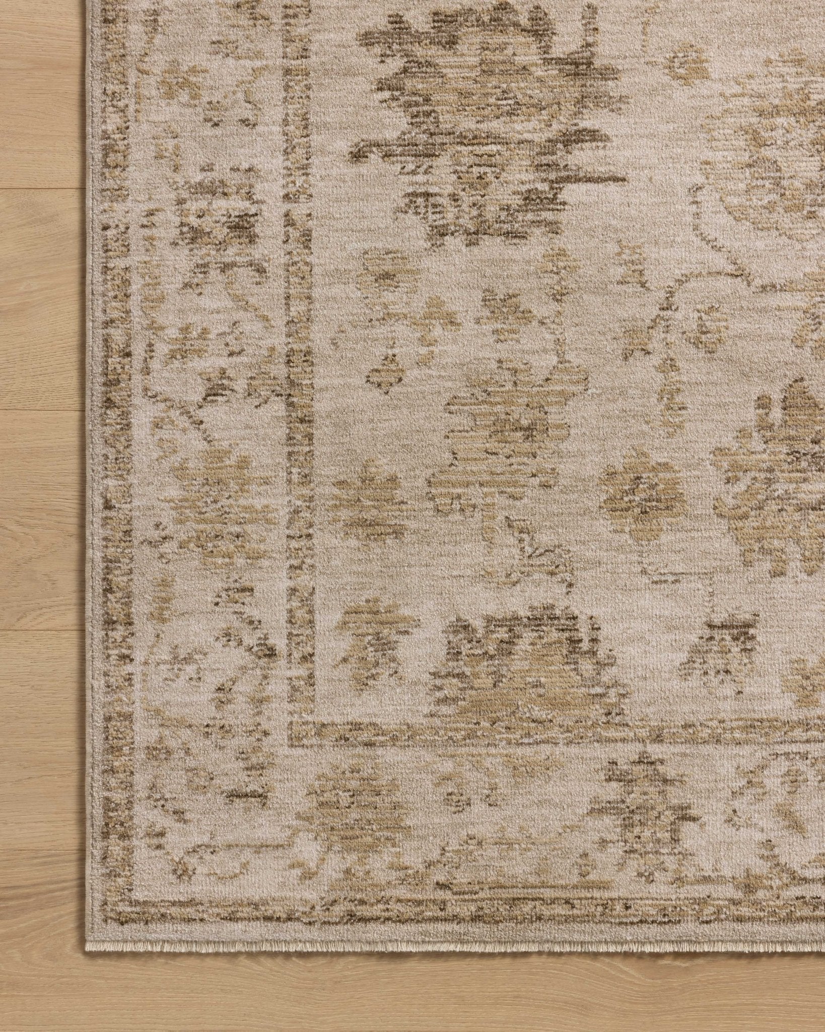 Loloi Willa Fog / Natural Area Rug White Cliff Studio Area Rug