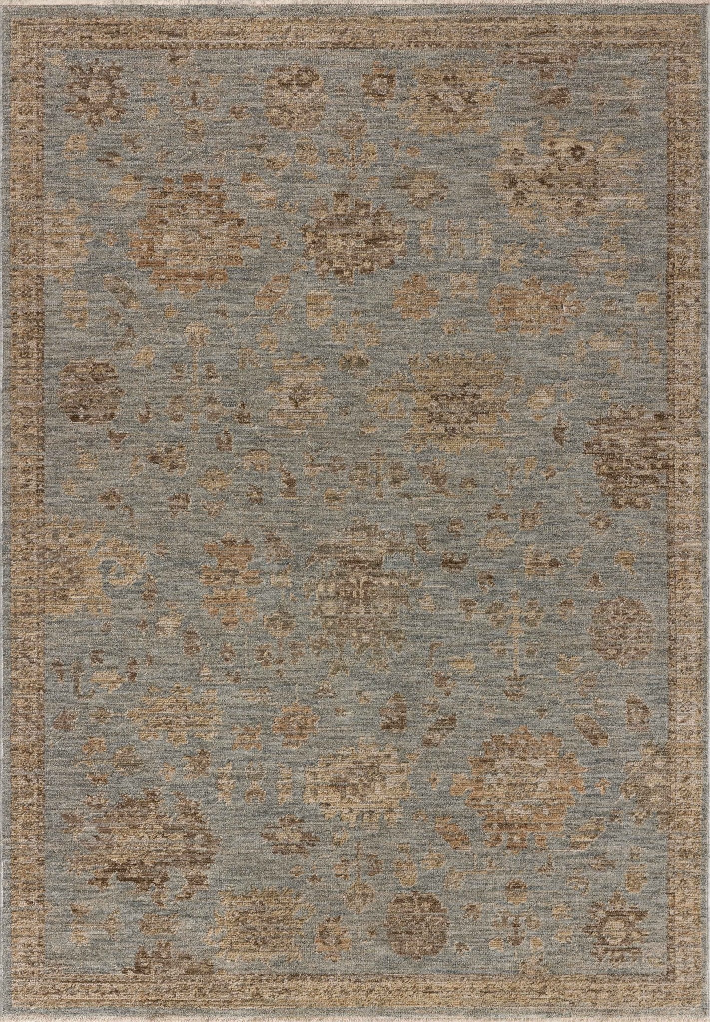 Loloi Willa Sky / Natural Area Rug White Cliff Studio Area Rug