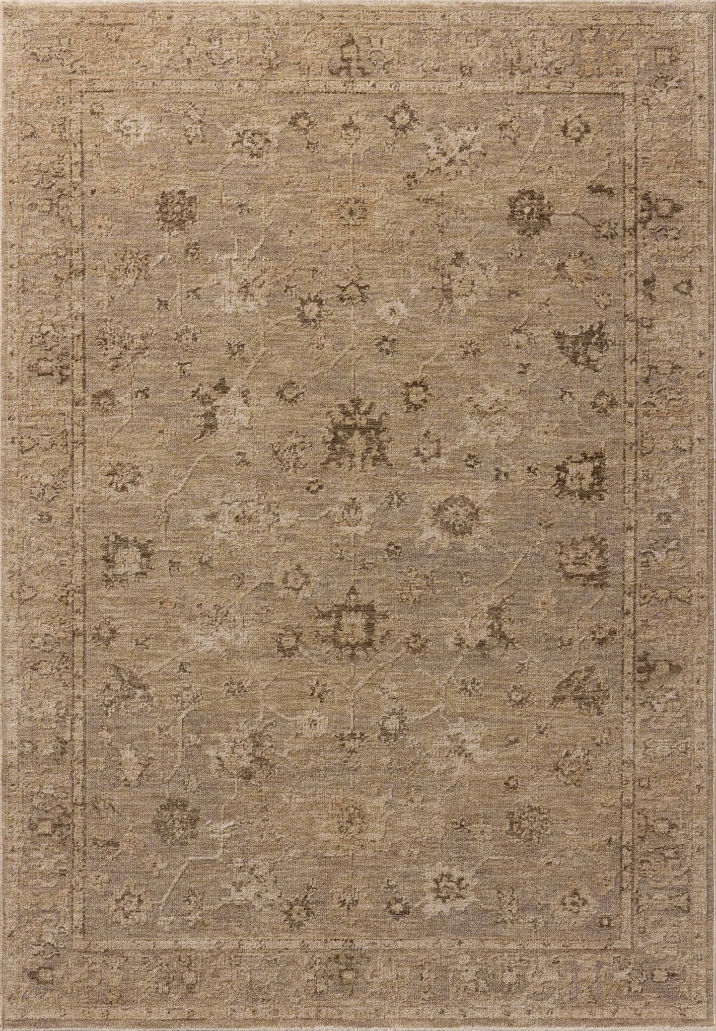 Loloi Willa Taupe / Natural Area Rug White Cliff Studio Area Rug