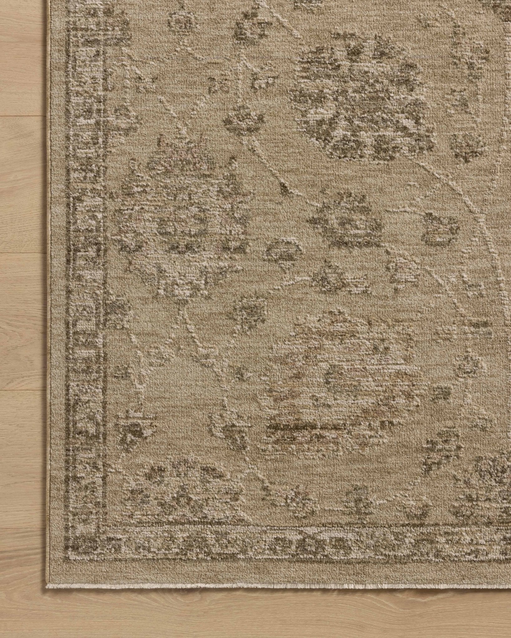 Loloi Willa Wheat / Multi Area Rug White Cliff Studio Area Rug