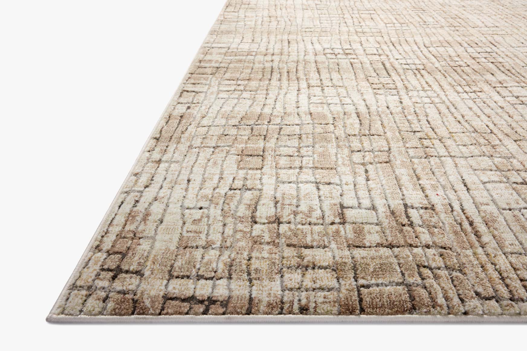 Loloi Wyatt Clay / Smoke Rug White Cliff Studio Area Rugs