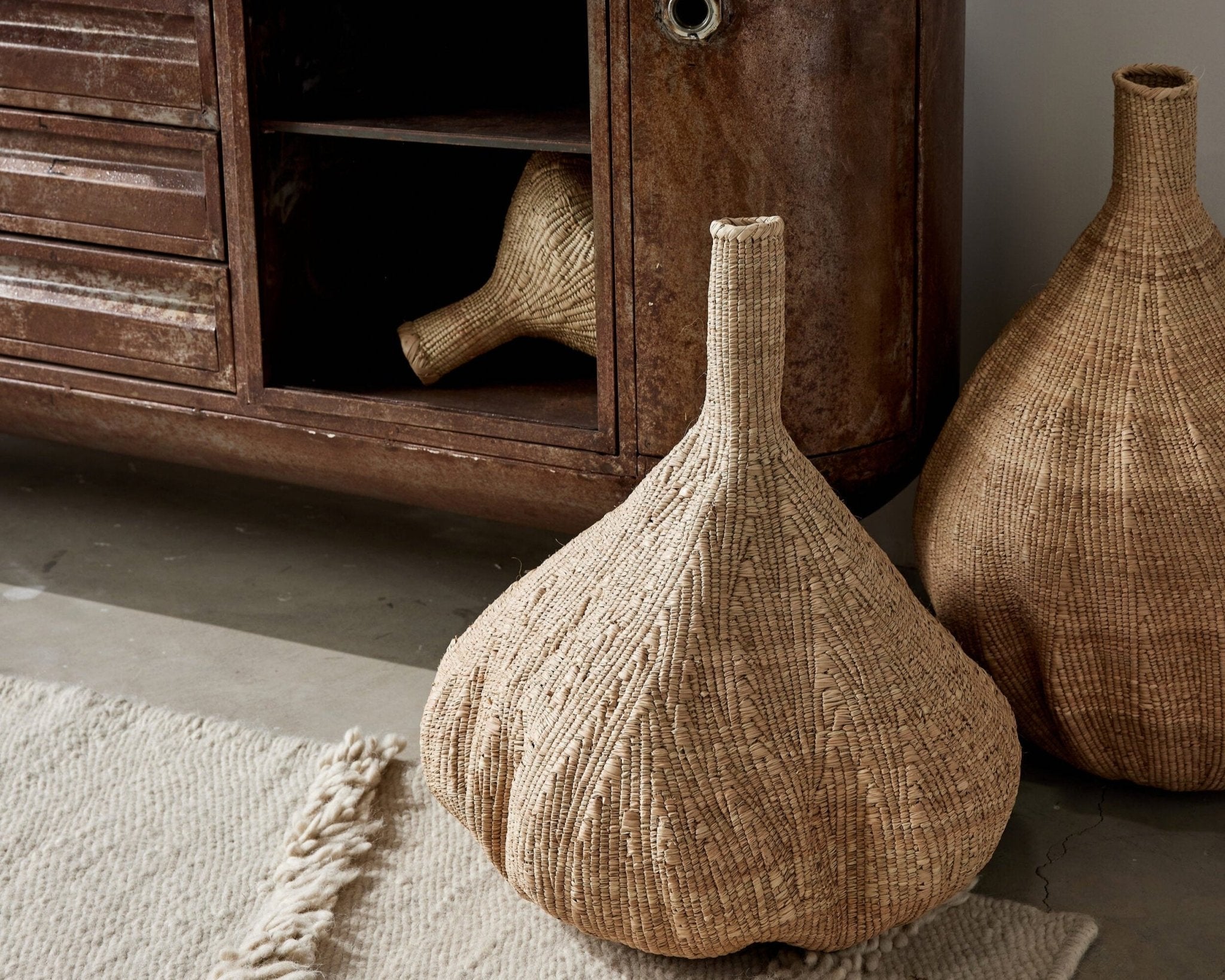 Long - Necked Ilala Garlic Gourd Basket