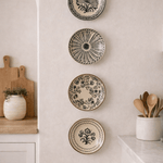 Lorna Hand Painted Plate White Cliff Studio Dining Plates