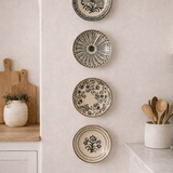 Lorna Hand Painted Plate White Cliff Studio Dining Plates