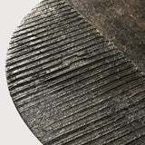 Luna coffee table - varnished Minerals - Lava linear Whisky - round White Cliff Studio COFFEE TABLE