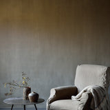 Luna coffee table - varnished Minerals - Lava linear Whisky - round White Cliff Studio COFFEE TABLE