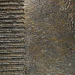 Luna coffee table - varnished Minerals - Lava linear Whisky - round White Cliff Studio COFFEE TABLE