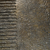 Luna coffee table - varnished Minerals - Lava linear Whisky - round White Cliff Studio COFFEE TABLE