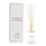 Luxury Getaway Clear Reed Diffuser White Cliff Studio Reed Diffusers