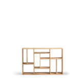 M rack - oak - small White Cliff Studio Wall Shelf
