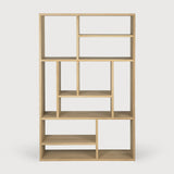 M rack - oak - small White Cliff Studio Wall Shelf