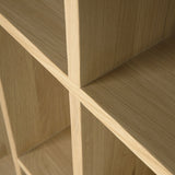 M rack - oak White Cliff Studio Wall Shelf