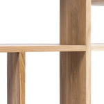M rack - oak White Cliff Studio Wall Shelf