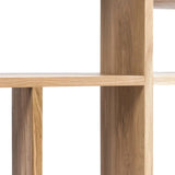 M rack - oak White Cliff Studio Wall Shelf