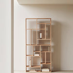 M rack - oak White Cliff Studio Wall Shelf