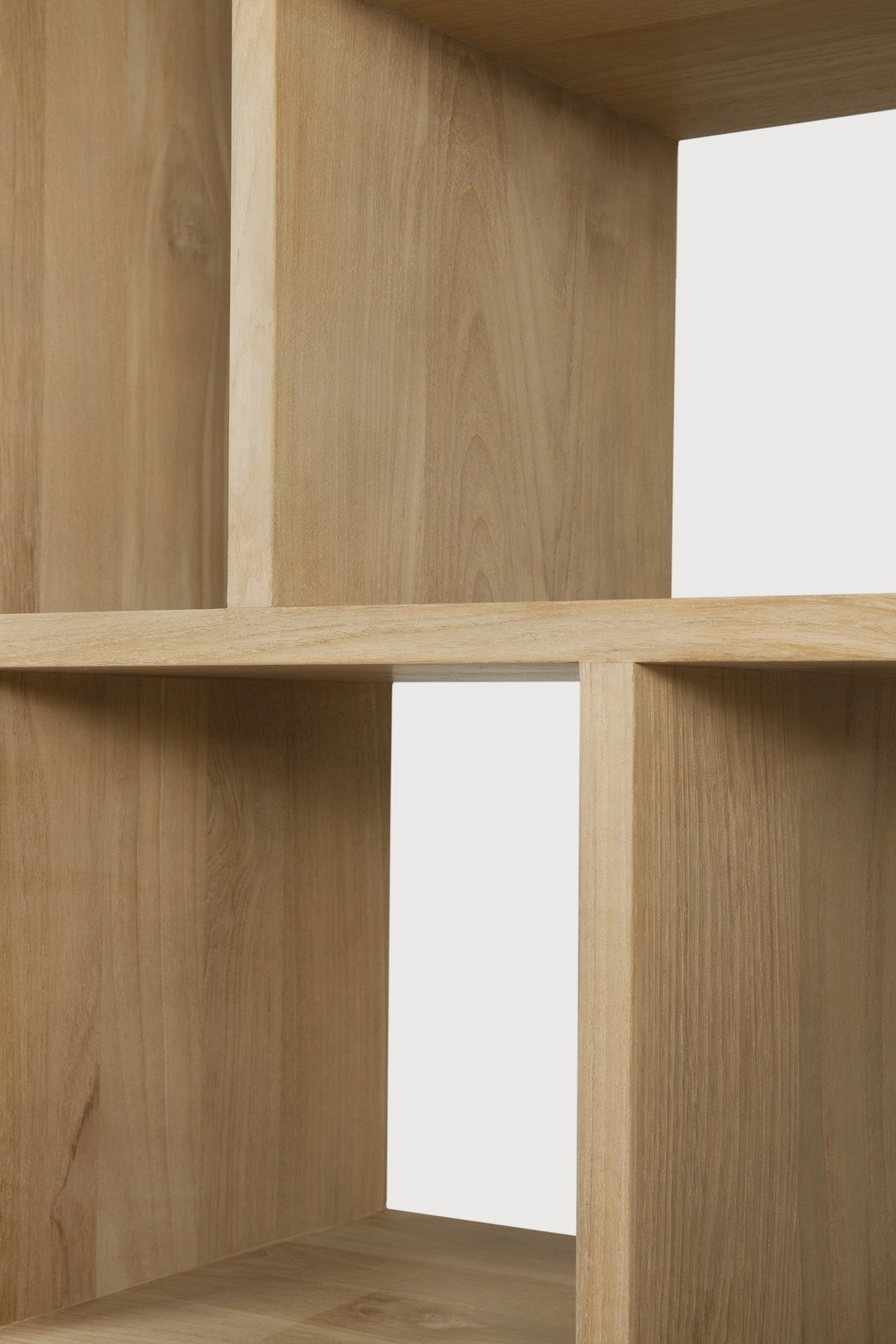 M rack - oak White Cliff Studio Wall Shelf
