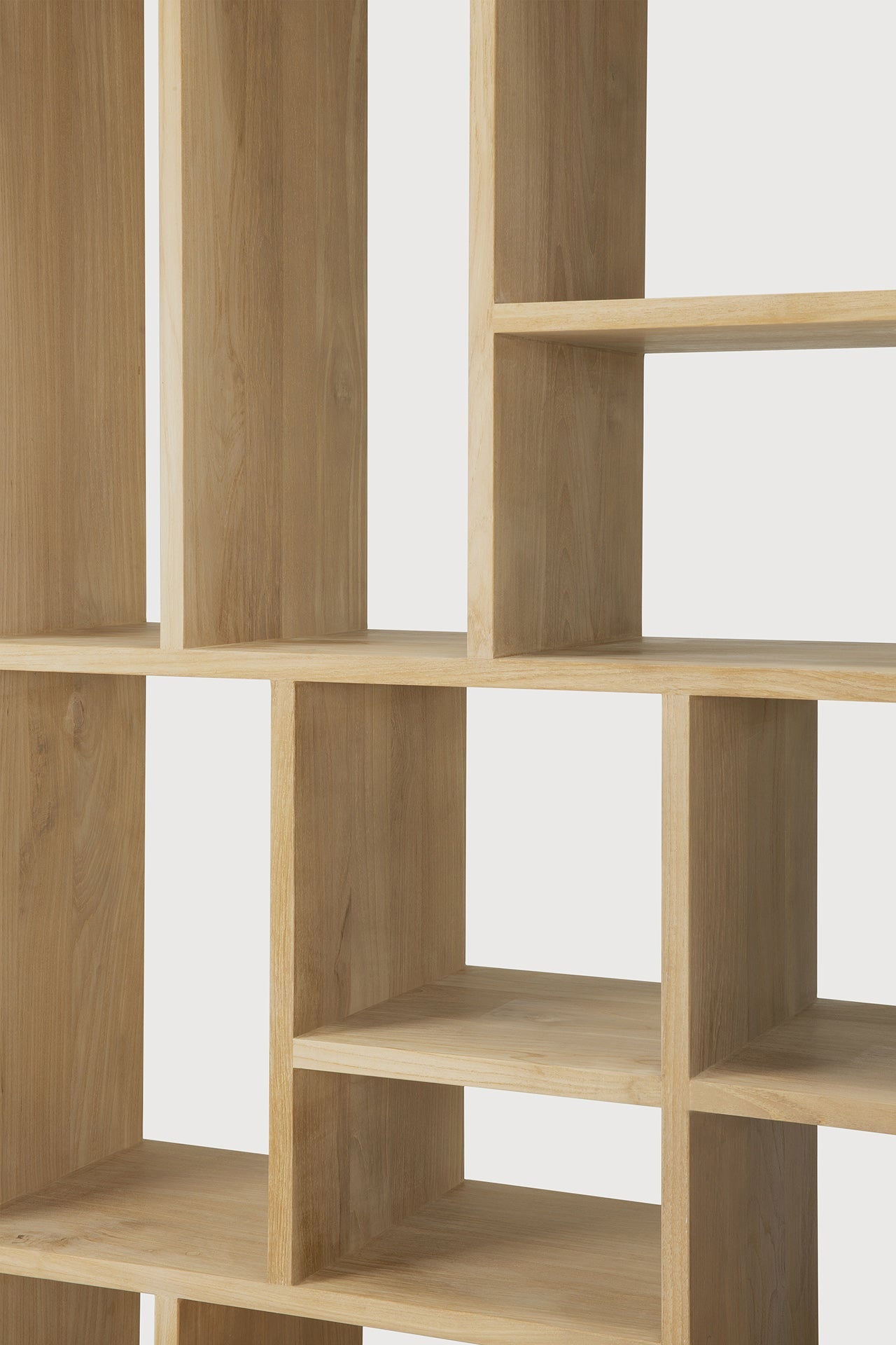M rack - oak White Cliff Studio Wall Shelf