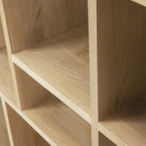 M rack - oak White Cliff Studio Wall Shelf