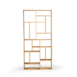 M rack - oak White Cliff Studio Wall Shelf