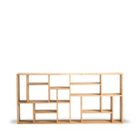 M rack - oak White Cliff Studio Wall Shelf