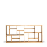 M rack - oak White Cliff Studio Wall Shelf