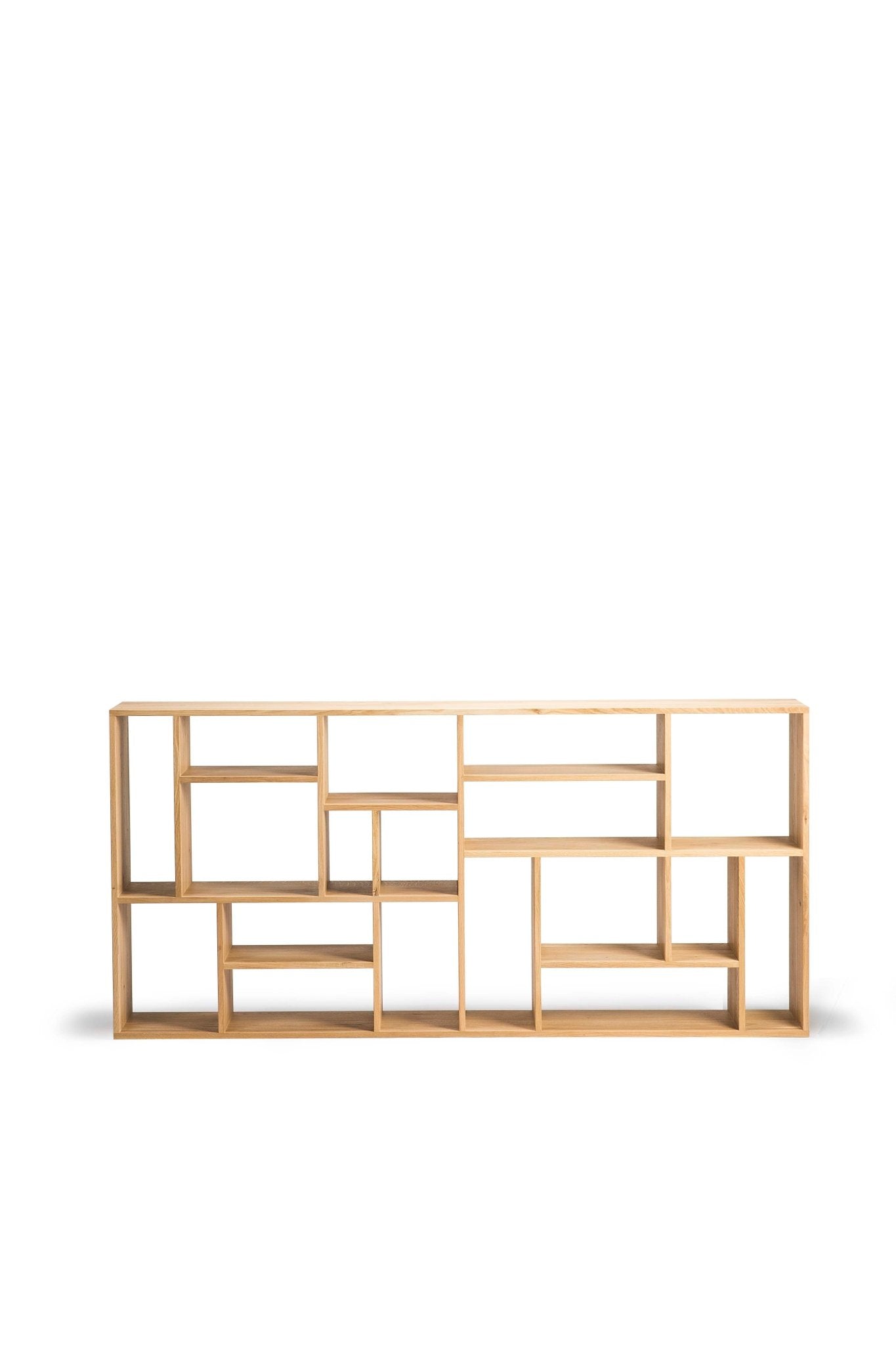 M rack - oak White Cliff Studio Wall Shelf