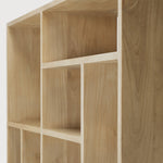 M rack - oak White Cliff Studio Wall Shelf