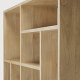 M rack - oak White Cliff Studio Wall Shelf