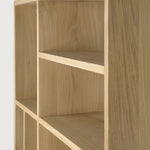 M rack - oak White Cliff Studio Wall Shelf