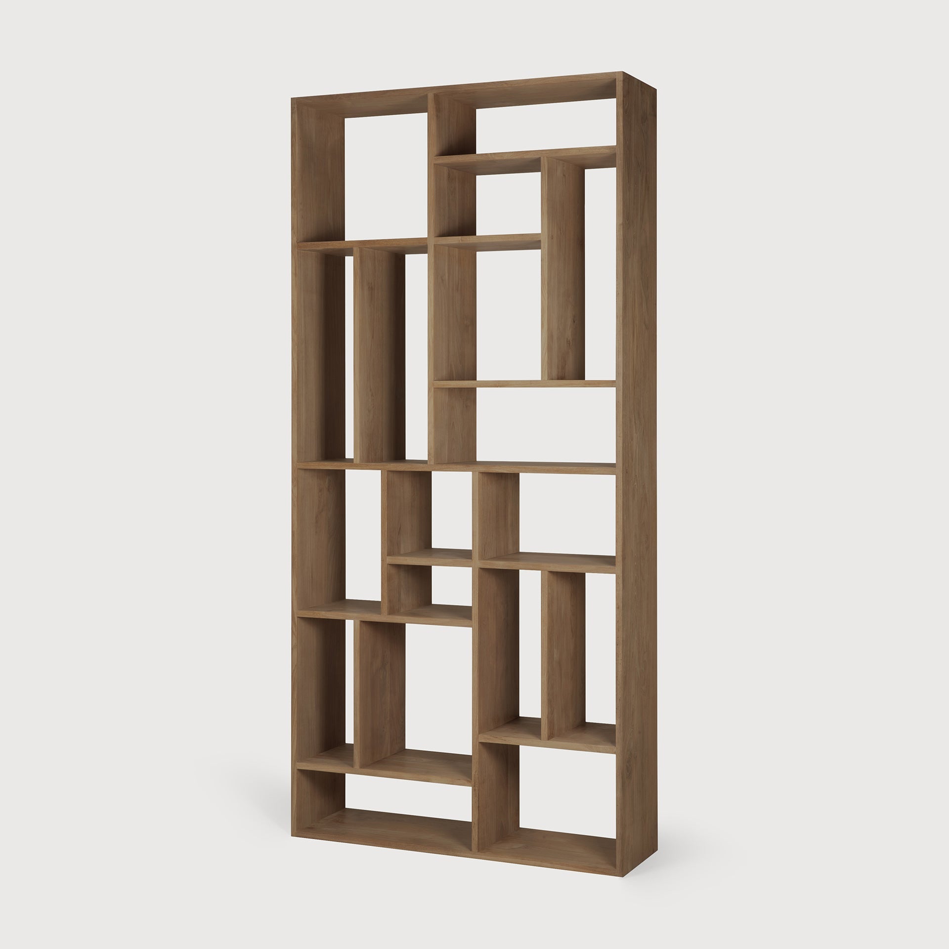 M rack - teak White Cliff Studio Wall Shelf