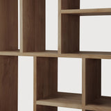 M rack - teak White Cliff Studio Wall Shelf