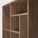 M rack - teak White Cliff Studio Wall Shelf