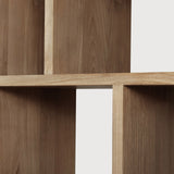 M rack - teak White Cliff Studio Wall Shelf