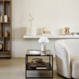 M rack - teak White Cliff Studio Wall Shelf