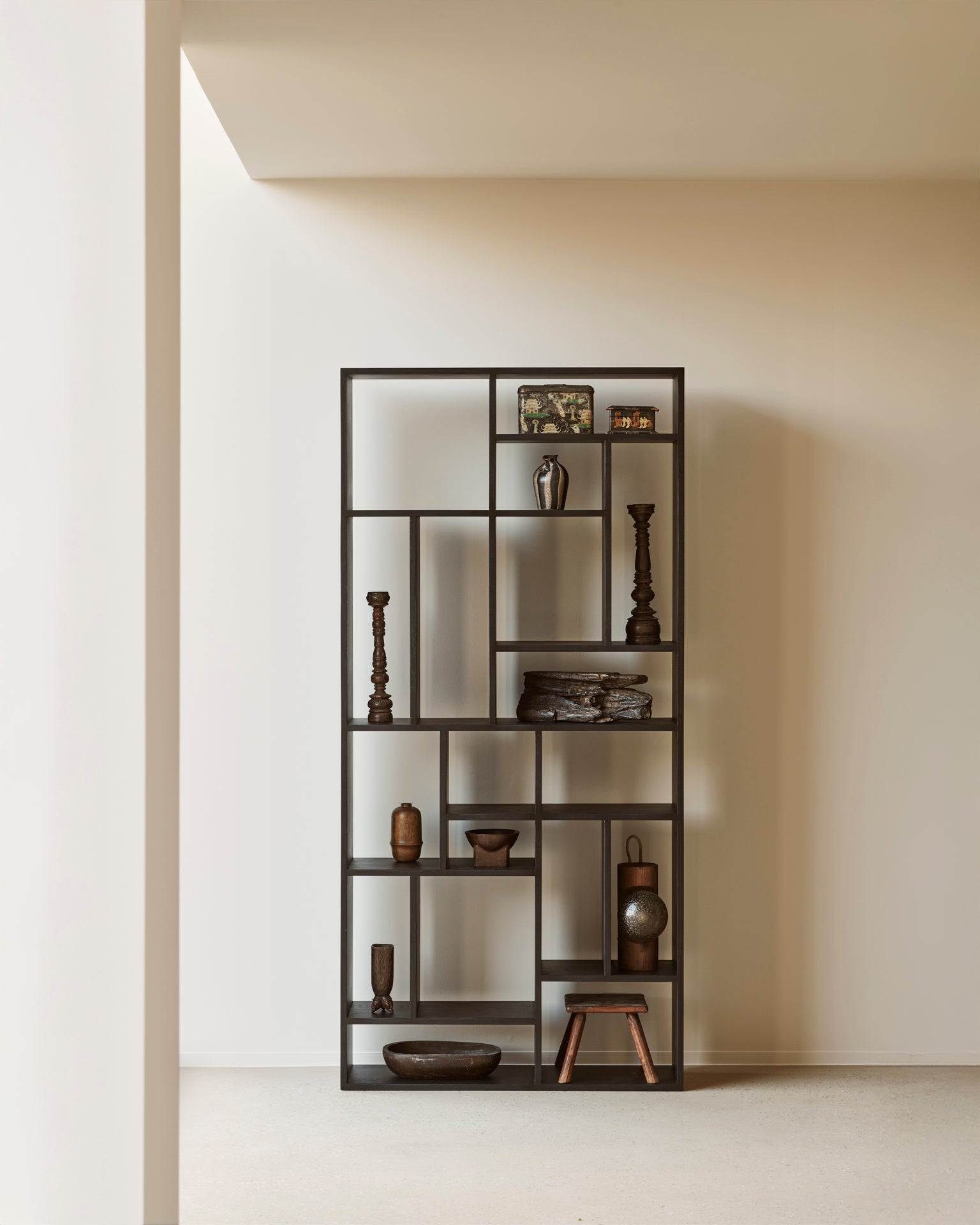 M Rack White Cliff Studio Wall Shelf