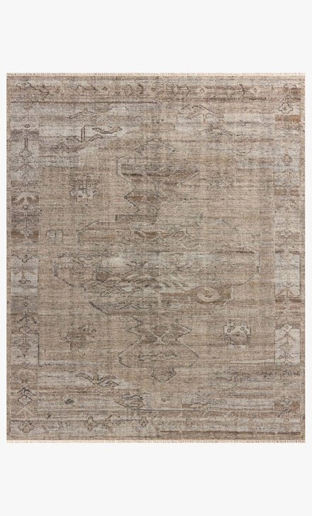 Magnolia Home by Joanna Gaines × Loloi Abigail Mocha / Smoke Area Rug White Cliff Studio Rugs
