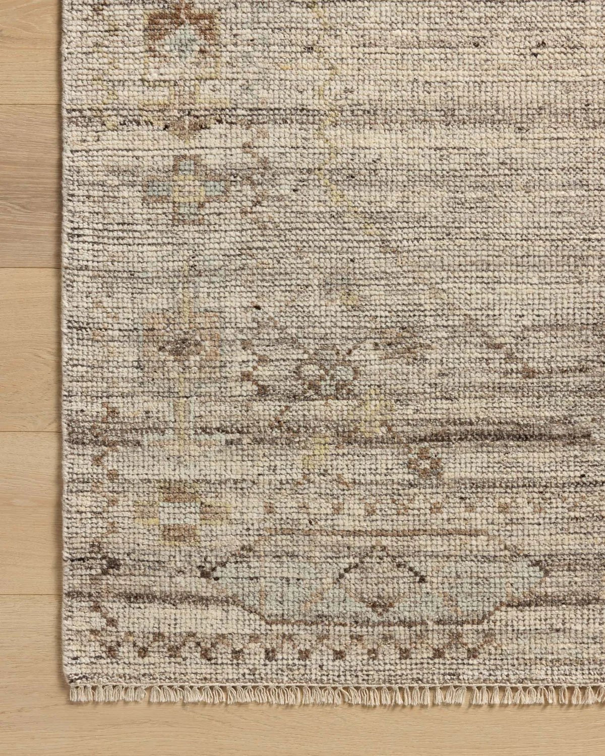 Magnolia Home by Joanna Gaines × Loloi Abigail Stone / Multi Area Rug White Cliff Studio Rugs