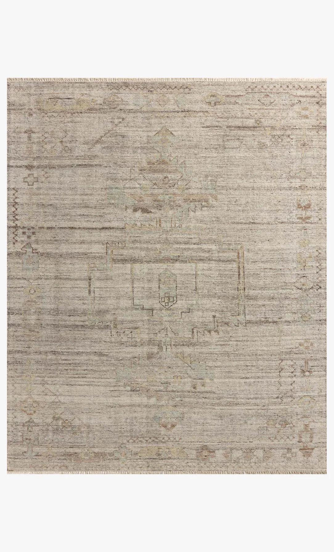Magnolia Home by Joanna Gaines × Loloi Abigail Stone / Multi Area Rug White Cliff Studio Rugs