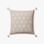 Magnolia Home by Joanna Gaines x Loloi Addison Natural / Ivory Pillow White Cliff Studio Throw Pillows