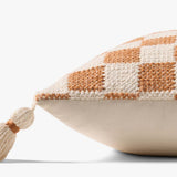 Magnolia Home by Joanna Gaines x Loloi Amos Rust / Ivory Pillow White Cliff Studio Throw Pillows