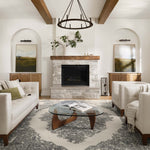 Magnolia Home by Joanna Gaines x Loloi Annie White / Black Rug White Cliff Studio Area Rugs