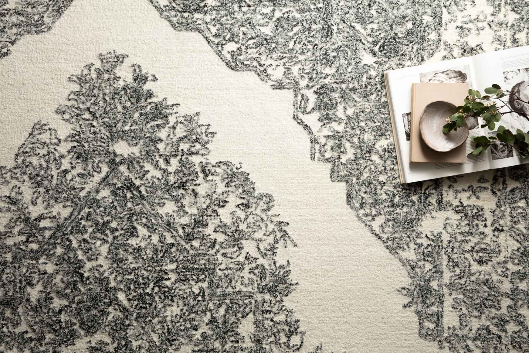 Magnolia Home by Joanna Gaines x Loloi Annie White / Black Rug White Cliff Studio Area Rugs