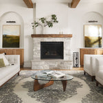 Magnolia Home by Joanna Gaines x Loloi Annie White / Black Rug White Cliff Studio Area Rugs