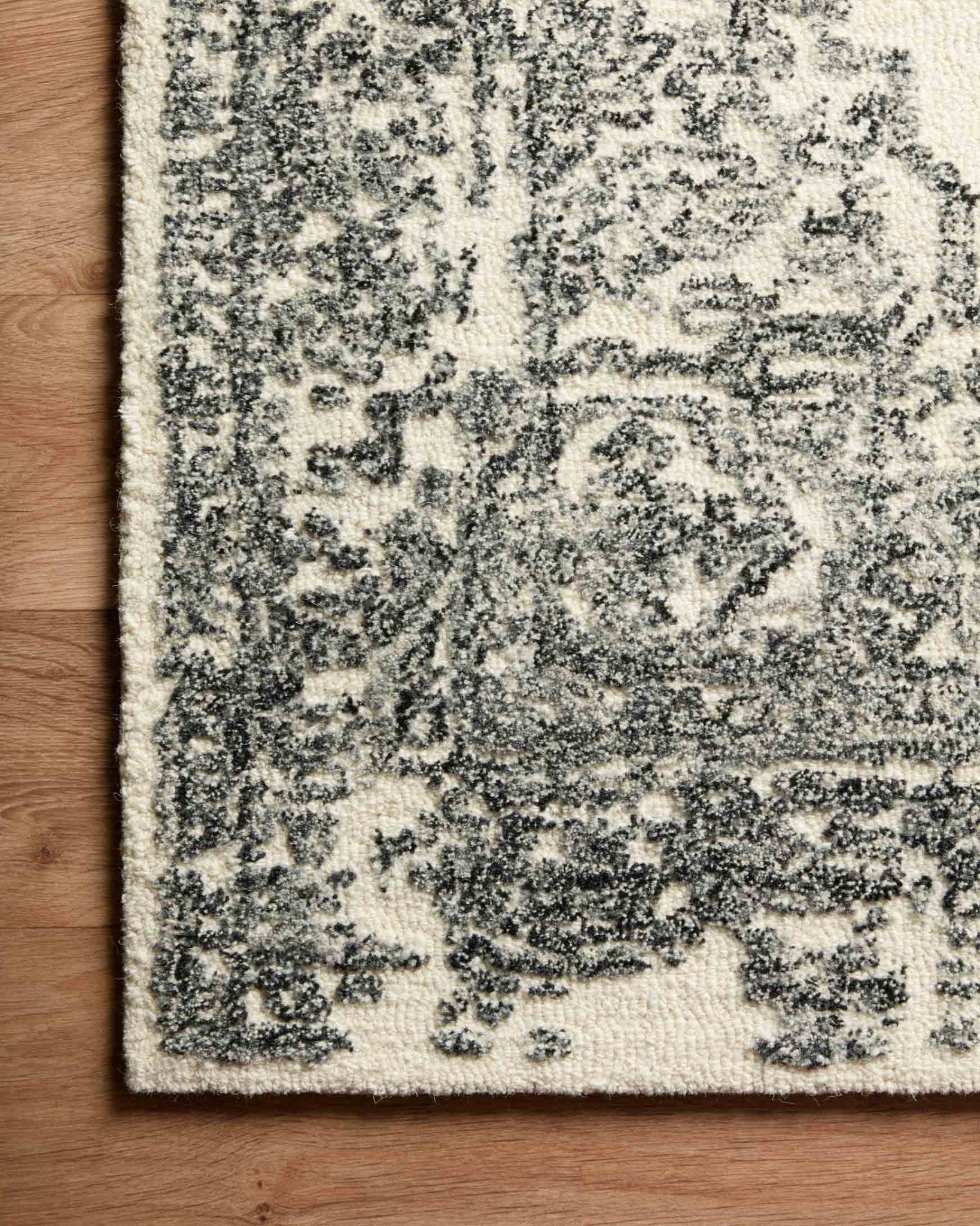 Magnolia Home by Joanna Gaines x Loloi Annie White / Black Rug White Cliff Studio Area Rugs