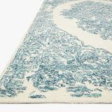 Magnolia Home by Joanna Gaines x Loloi Annie White / Blue Rug White Cliff Studio Area Rugs