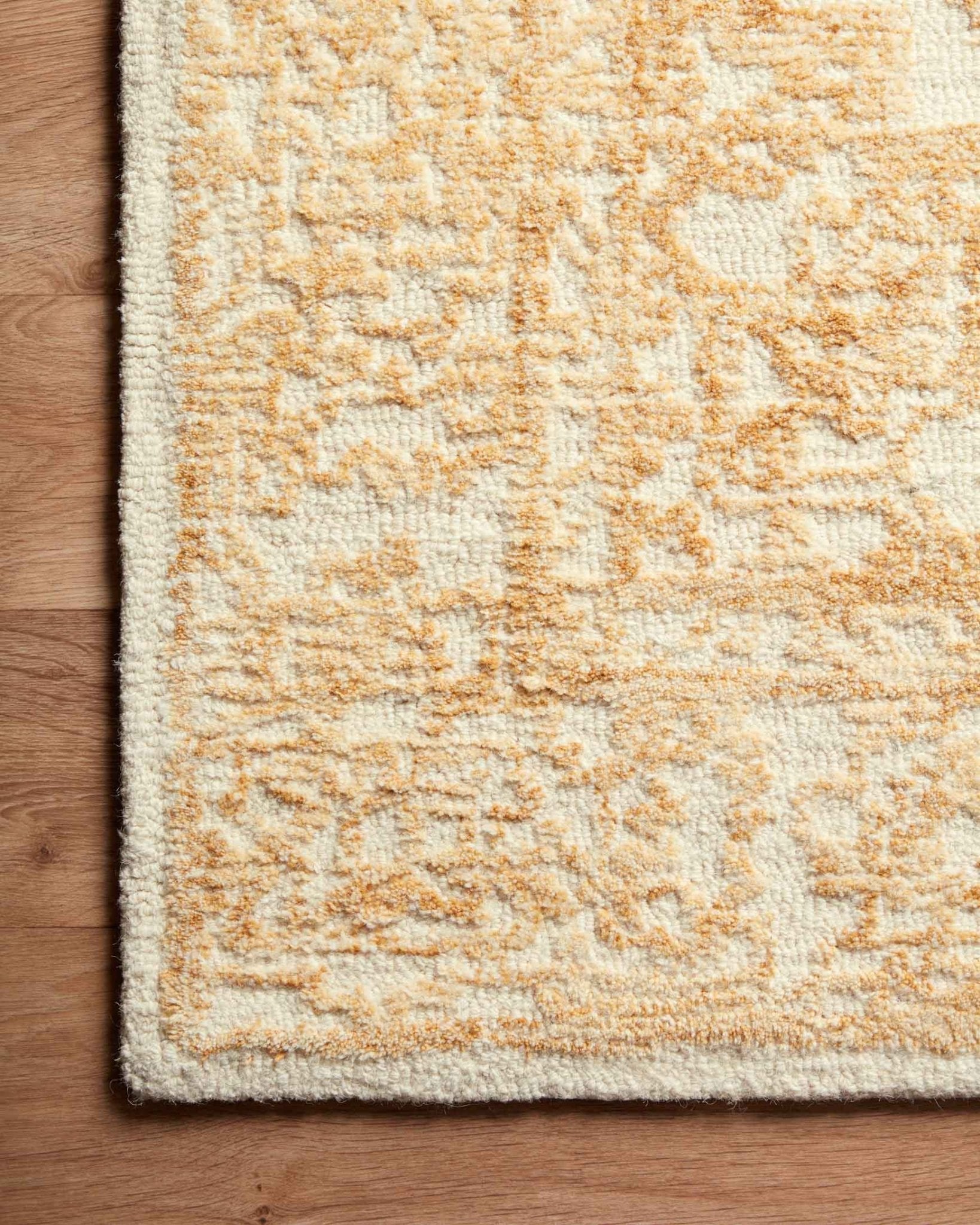 Magnolia Home by Joanna Gaines x Loloi Annie White / Gold Rug White Cliff Studio Area Rugs