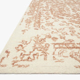 Magnolia Home by Joanna Gaines x Loloi Annie White / Rust Rug White Cliff Studio Area Rugs