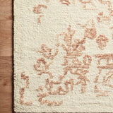 Magnolia Home by Joanna Gaines x Loloi Annie White / Rust Rug White Cliff Studio Area Rugs